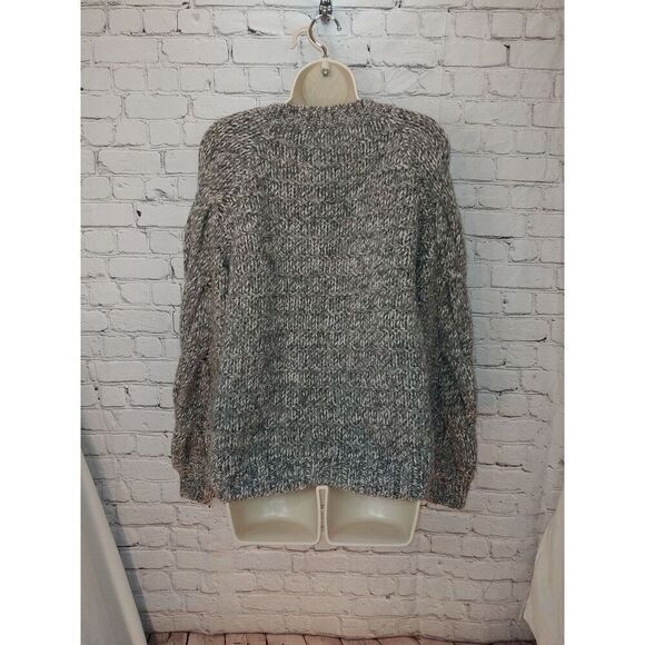 Gap Women's Size XS Grey Chunky Knit Sweater - Picture 4 of 6